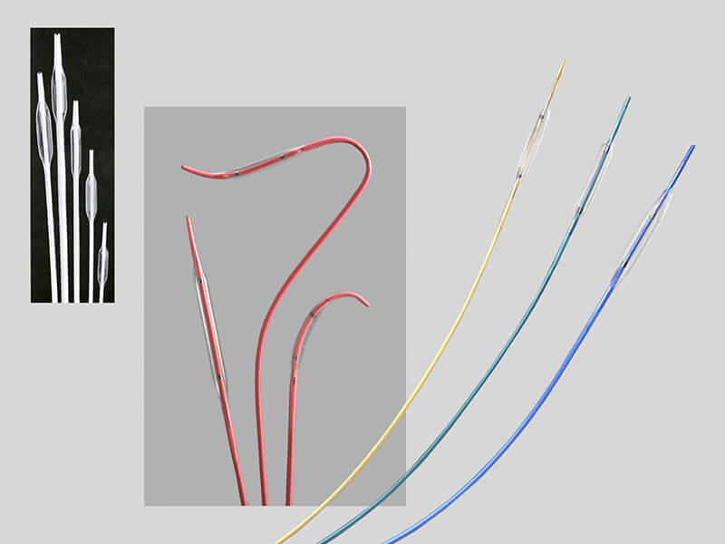 Early Angioplasty Balloon Catheters (late 1970s – early 1980s)