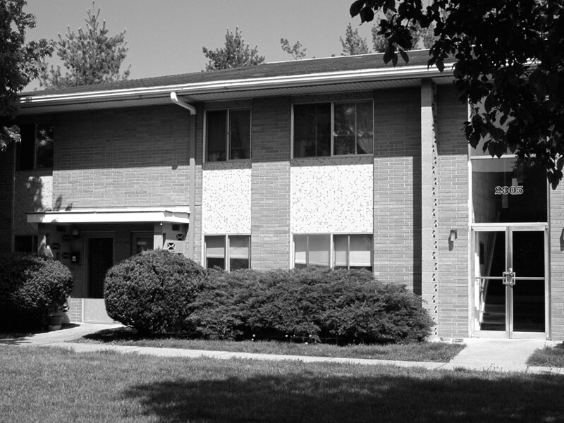 Bill and Gayle Cook's apartment in Bloomington, Indiana