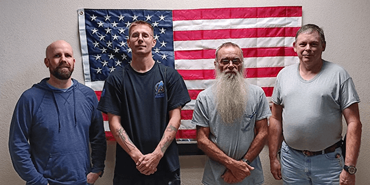 Group of veterans